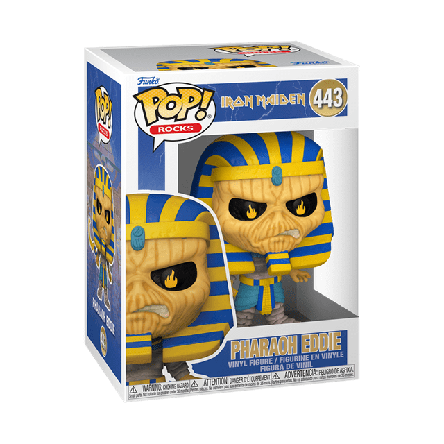 Pharaoh Eddie 443 Iron Maiden Funko Pop Vinyl - 2