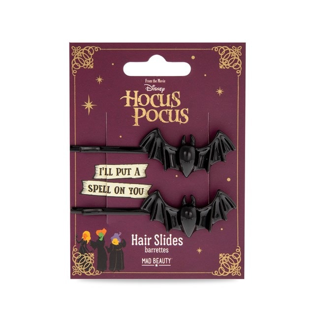 Hocus Pocus Bat Hair Slides - 1