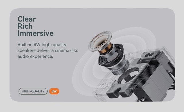 Wanbo Cube 1 White Smart Projector with Bluetooth and W-Fi | HMV Store