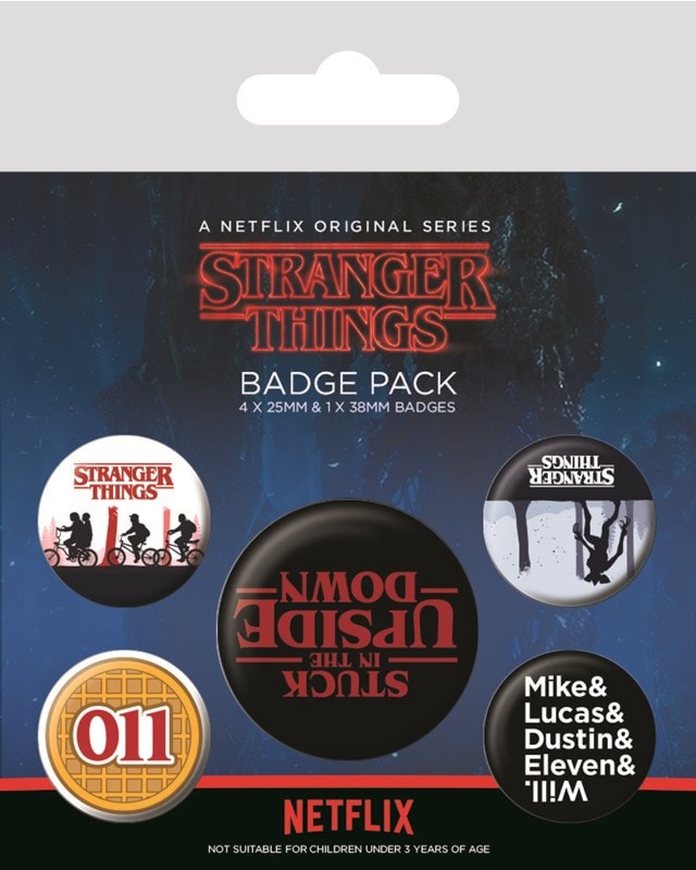 Stranger Things: Upside Down Badge Pack