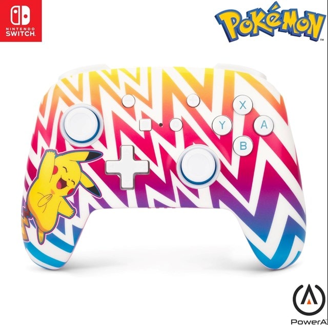 PowerA Enhanced Wireless Controller for Nintendo Switch - Pikachu Vibrant - 1