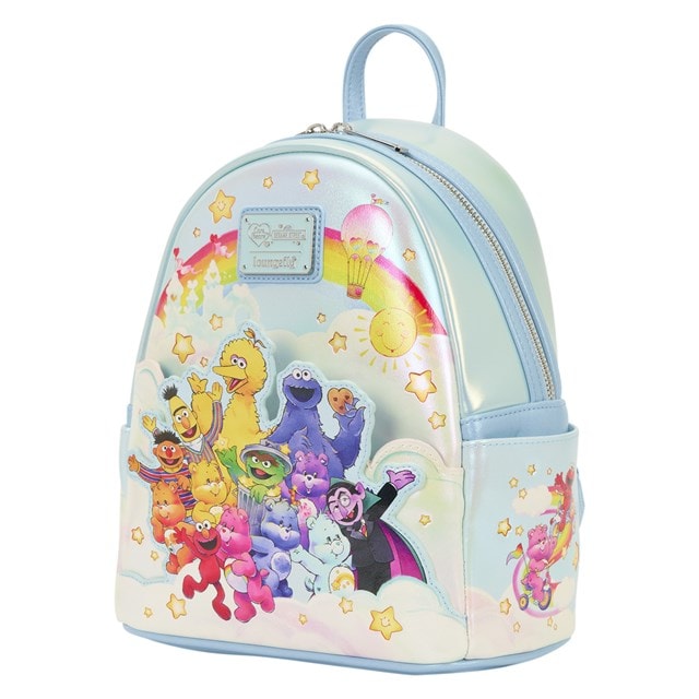 Care Bears X Sesame Street Loungefly Mini Backpack - 2