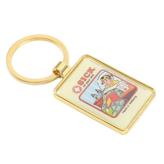 Sick Of Your Shit Steven Rhodes Keyring - 3