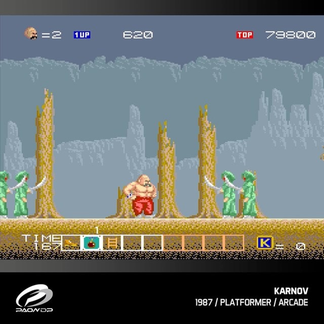 Windjammers, Karnov & Friends (Evercade) - 6