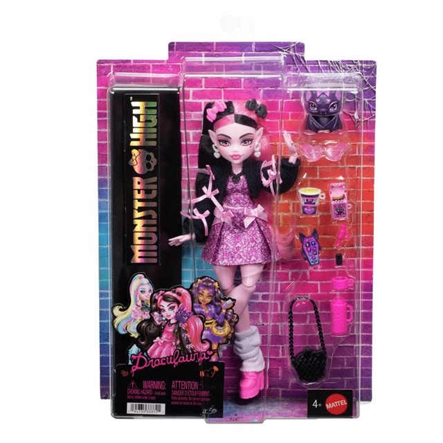 Draculaura Monster High Mattel Doll - 3