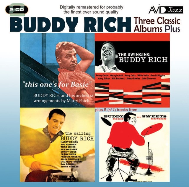 Three Classic Albums Plus: This One's for Basie/The Swinging/The Wailing/Rich & Edison - 1