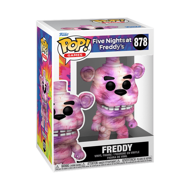 Freddy (878) Five Nights At Freddy's Tie Dye Pop Vinyl - 2