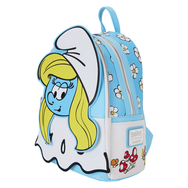 Smurfette Cosplay Mini Backpack Smurfs Loungefly - 2