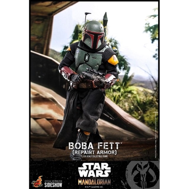 1:6 Boba Fett Repaint Armour - Star Wars: Mandalorian Hot Toys Figurine - 6