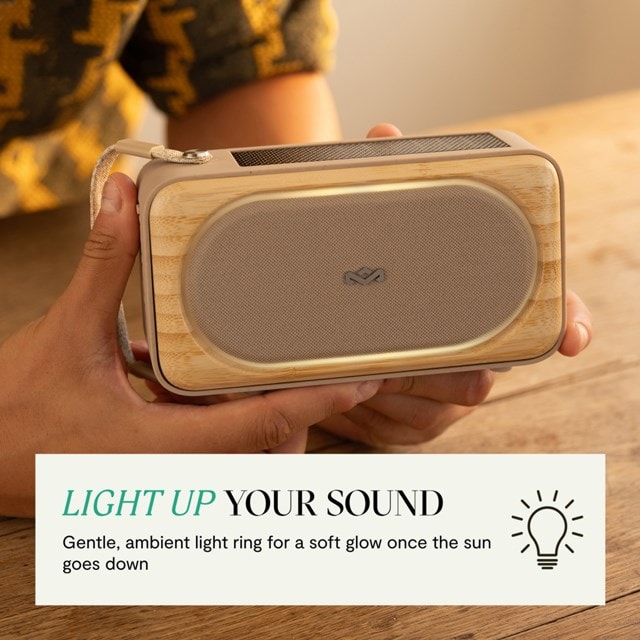 House Of Marley Roots Solar Cream Bluetooth Speaker - 6