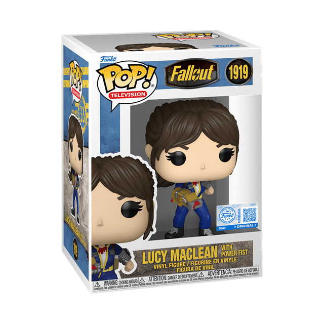 Bloody Lucy MacLean With Power Fist 1919 Fallout Season 2 hmv Exclusive Funko Pop Vinyl - 2