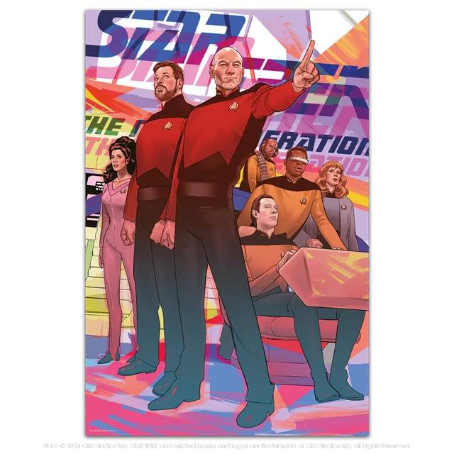 Star Trek Next Generation Rachael Stott Art Print 61cm x 91cm Poster - 1