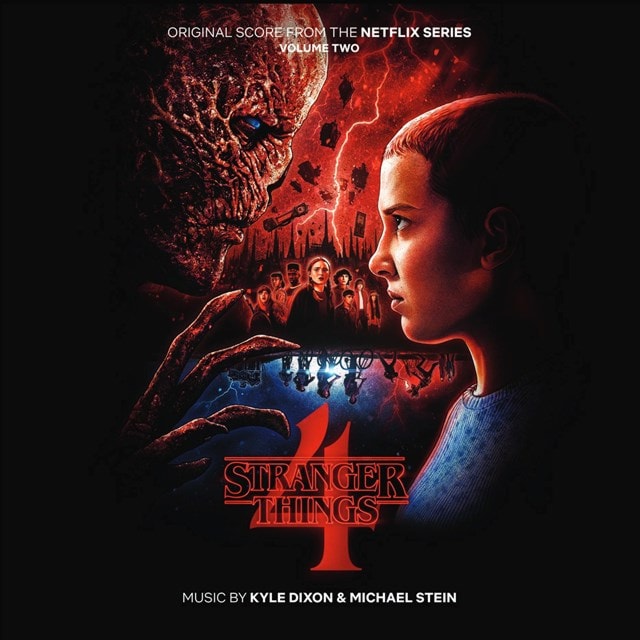 Stranger Things 4: Music from the Netflix Original Series - Volume 2 - Limited Edition Clear & Red V - 2