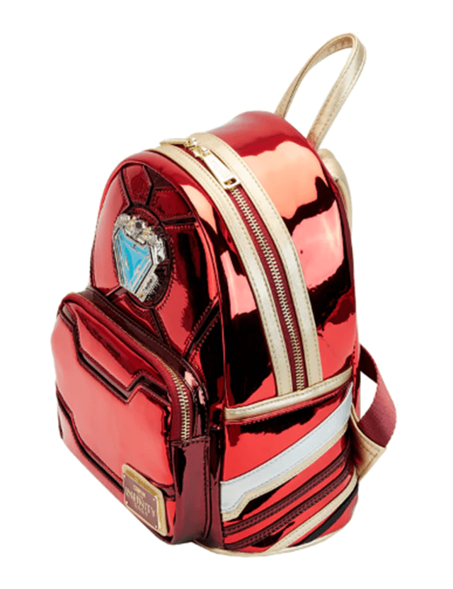 Iron Man 15th Anniversary Marvel  Cosplay Mini Loungefly Backpack - 2