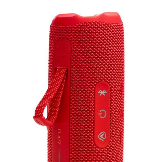 JBL Flip 7 Red Bluetooth Speaker - 10