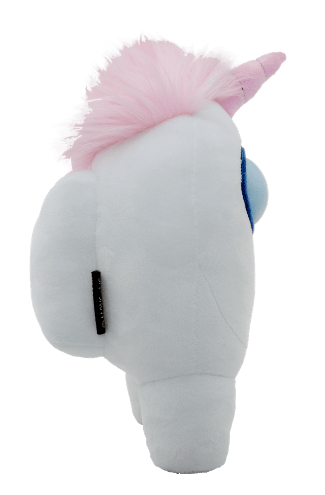 White With Unicorn Hat Among Us Plush - 5