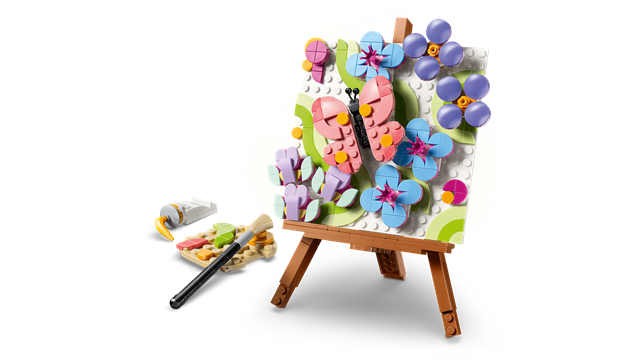 Floral Art Decor Painting LEGO Creator 3-in-1 - 3