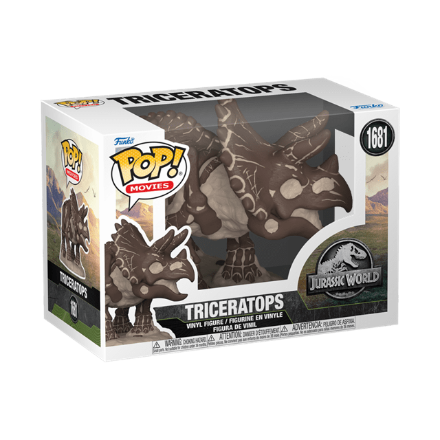 Triceratops 1681 Jurassic World Fossil Funko Pop Vinyl - 2