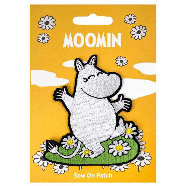 Moomins Happy Moomintroll Sew On Patch - 2