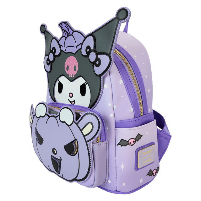 Sanrio Kuromi Pumpkin Loungefly Mini Backpack - 3