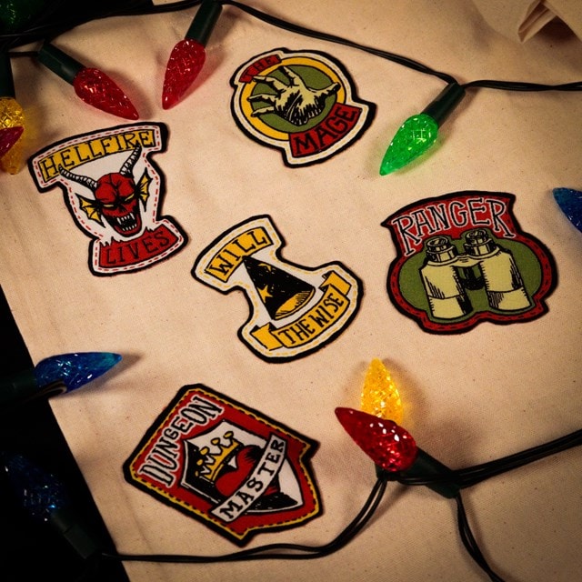 Stranger Things 5 Fabric Patch Set - 8