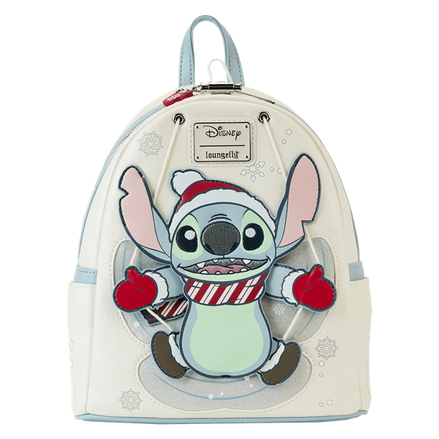 Lilo & Stitch Snow Angel Cosplay Mini Loungefly Backpack - 1