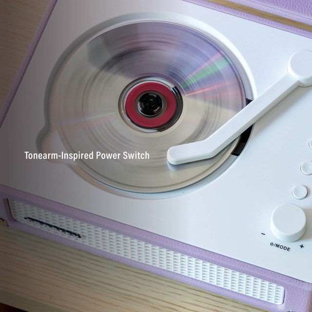 Crosley Cruiser CD Lavender Bluetooth CD Player - 3