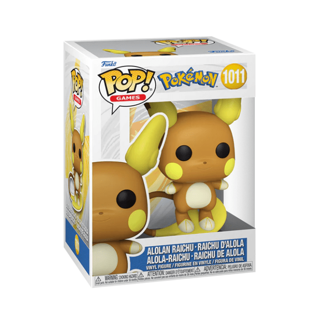 Alolan Raichu 1011 Pokemon Funko Pop Vinyl - 2