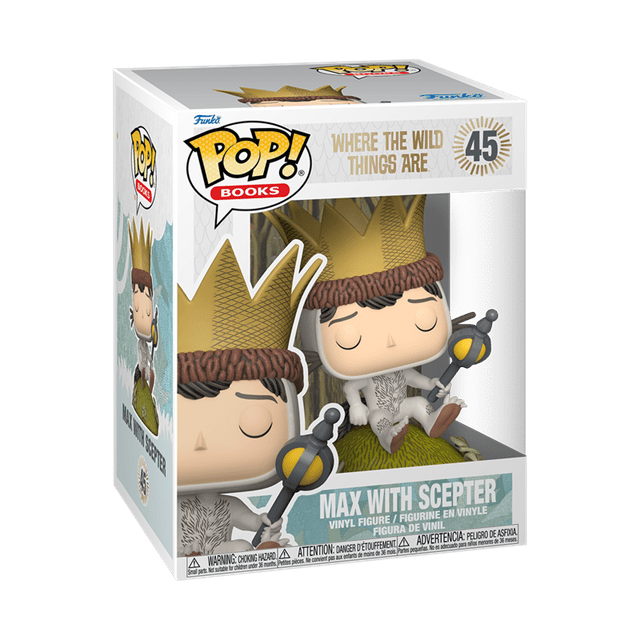 Max With Scepter 45 Where The Wild Things Are Funko Pop Vinyl Premium - 2