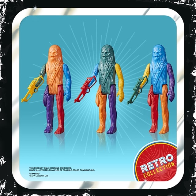 Multi-Coloured Chewbacca Prototype Edition Star Wars Retro Collection Action Figure - 6