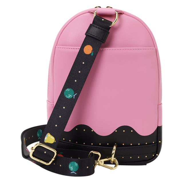 Pac-Man Pinky Ghost Sling Loungefly Crossbody Bag - 4