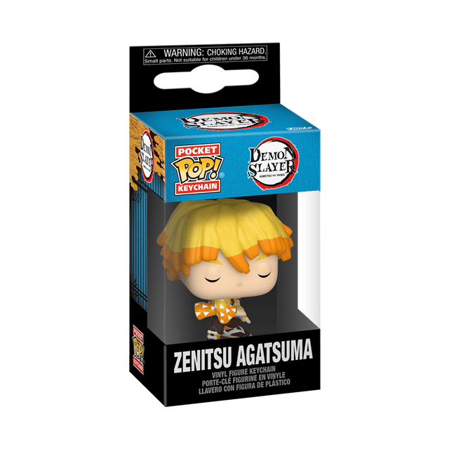 Zenitsu Demon Slayer Funko Pop Vinyl Keychain - 2