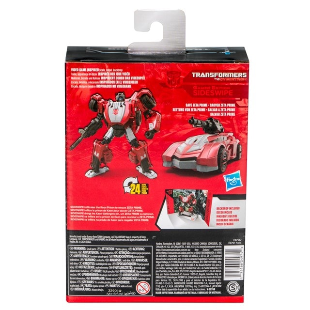 Transformers Deluxe War For Cybertron 07 Sideswipe Transformers Studio Series Action Figure - 8