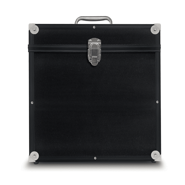 Vinyl Tonic Black LP Storage Case with Cleaning Cloth & Sleeve 10 pack - 3