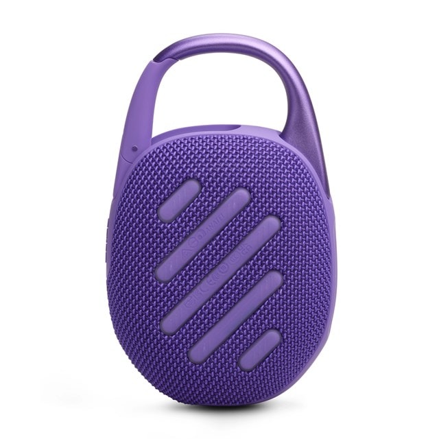 JBL Clip 5 Purple Bluetooth Speaker - 2