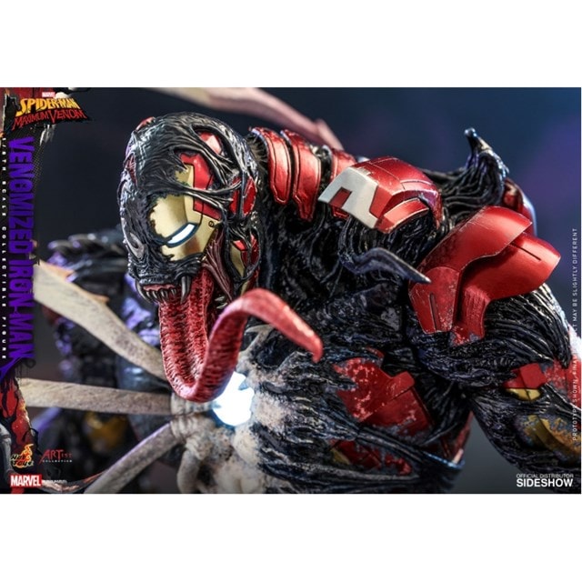 1:6 Venomized Iron Man Marvel's Spider-Man Maximum Venom Hot Toys Figurine - 6