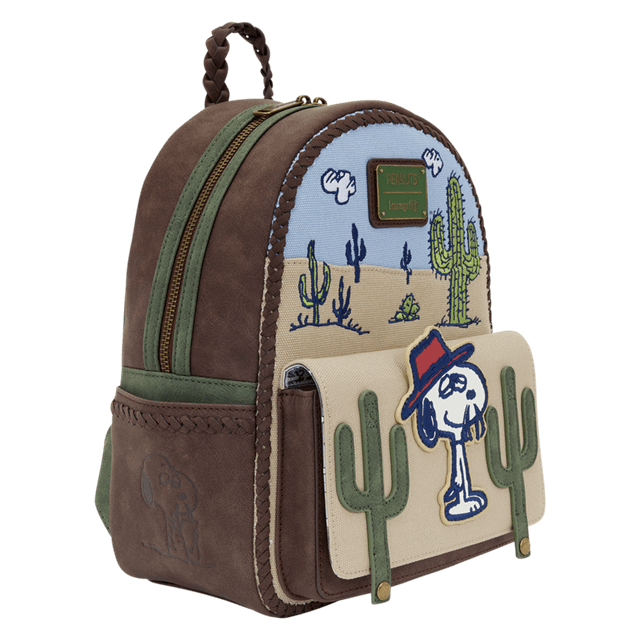 Snoopy Spike Desert Peanuts Loungefly Mini Backpack - 4