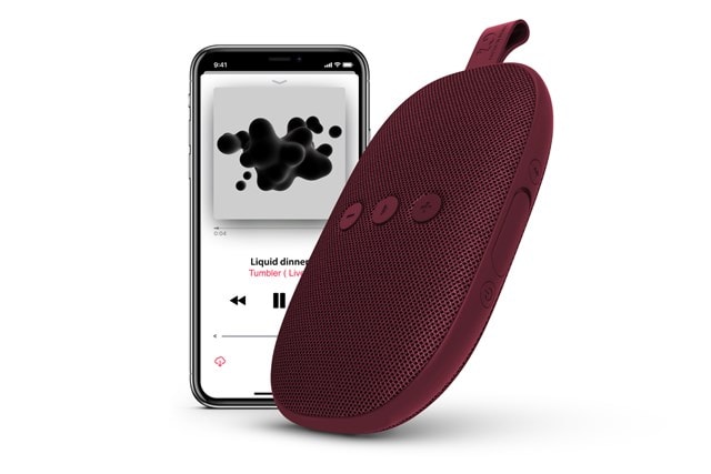 Fresh N Rebel Bold X Ruby Red Bluetooth Speaker - 9