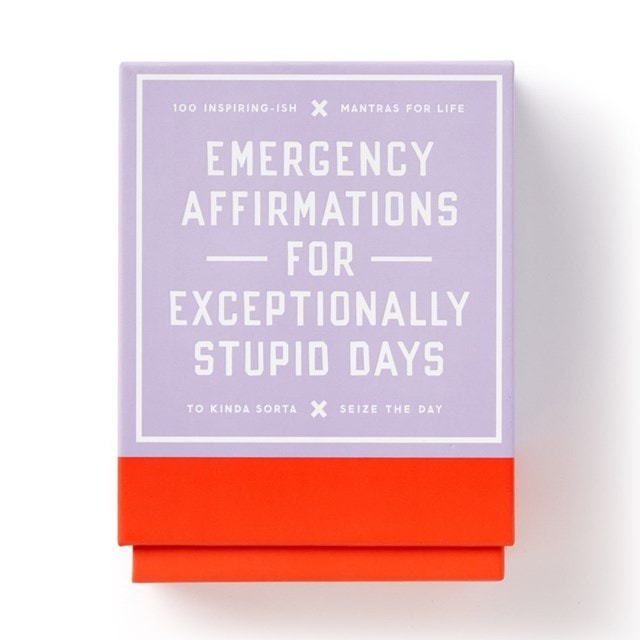 Emergency Affirmations For Exceptionally Stupid Days - 1