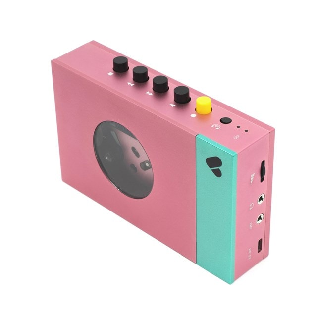 We Are Rewind Edith Pink Portable Bluetooth Cassette Player - 2