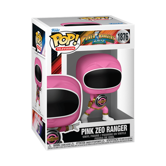 Pink Zeo Ranger 1876 Power Rangers Zeo Funko Pop Vinyl - 2