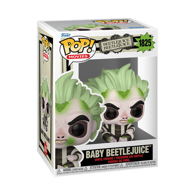 Baby Beetlejuice 1825 Beetlejuice Beetlejuice Funko Pop Vinyl - 2