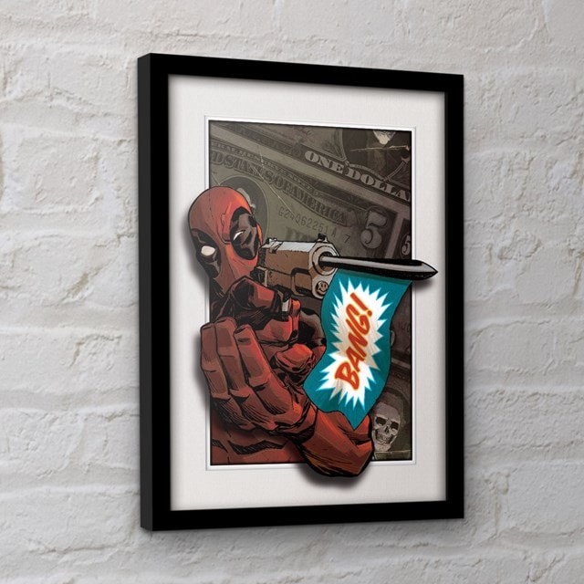 Deadpool Bang Framed Breakout Collector Print - 2