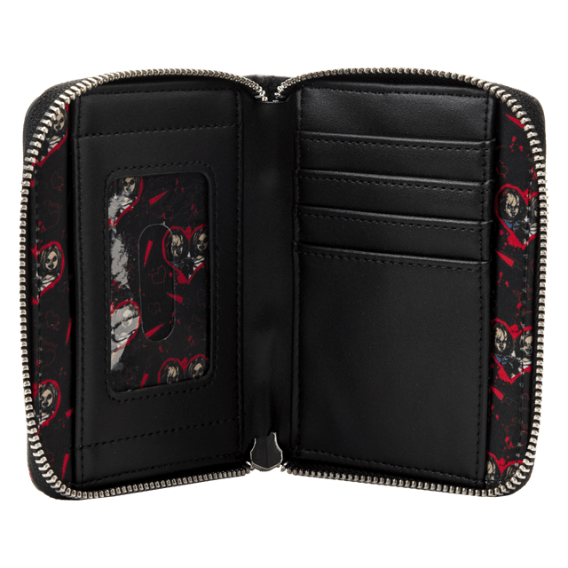 Bride Of Chucky Happy Couple Zip Around Loungefly Wallet - 3