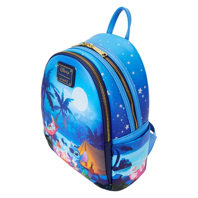 Camping Cuties Mini Backpack Lilo And Stitch Loungefly - 4