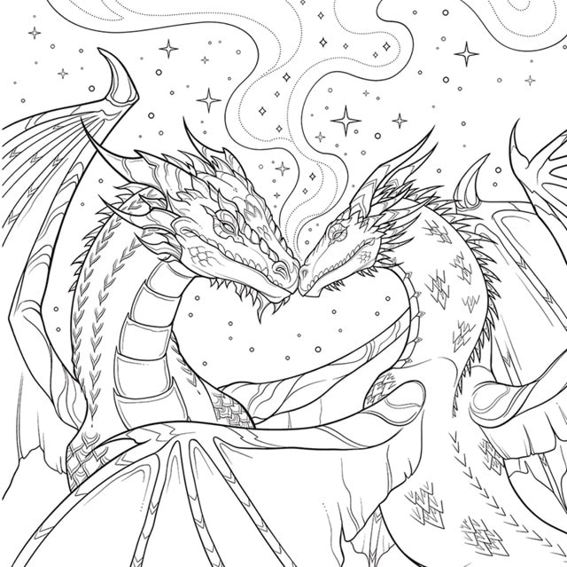 Fourth Wing The Official Colouring & Sticker Book - 5