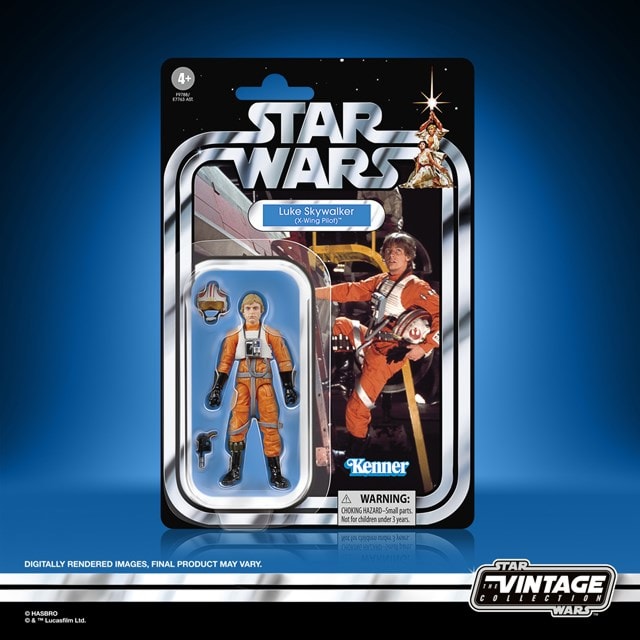 Star Wars The Vintage Collection Luke Skywalker X-wing Pilot A New Hope Action Figure - 5