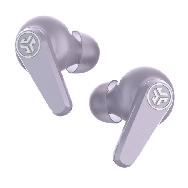 JLab Go Pods ANC Lilac Active Noise Cancelling True Wireless Bluetooth Earphones - 6