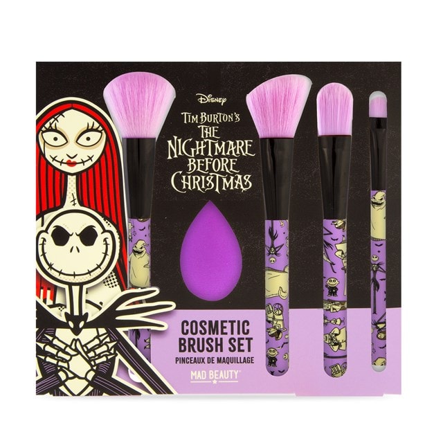 Nightmare Before Christmas Cosmetic Brush Set - 1