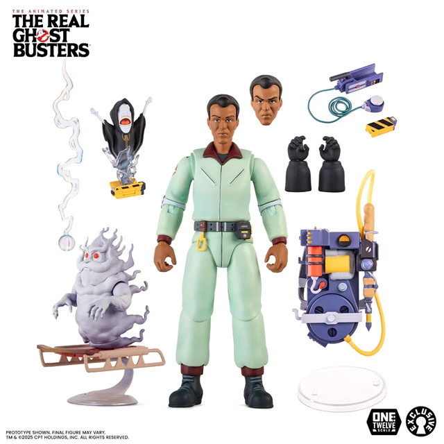 Winston Zeddemore The Real Ghostbusters Mondo 1/12 Scale Figure - 2